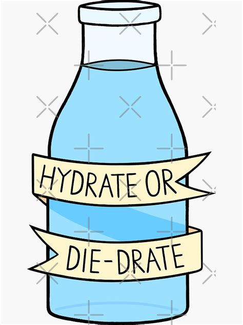 Hydrate Or Diedrate Sticker For Sale By Baconpancakes21 Redbubble