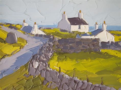 Crofts kinlochberve 40x50cm - MATTHEW SNOWDEN | Shoreline art