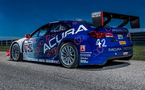 2015 Acura Tlx Gt Race Car Wallpapers And Hd Images Car Pixel