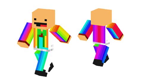 Derpy Rainbow Man Skin Minecraft Skins