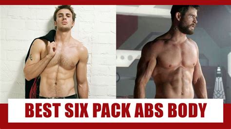 Chris Evans Vs Chris Hemsworth Best Six Packs Abs Body IWMBuzz