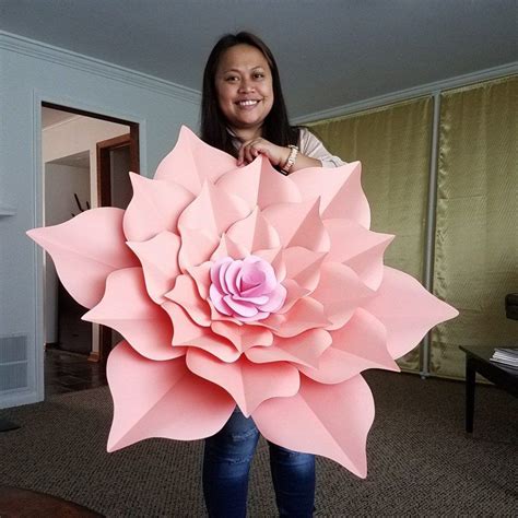 Decorar Con Flores De Papel Gigantes Paper Flowers Diy Wedding Paper