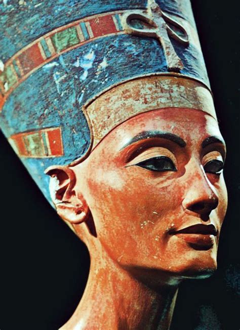 bust of nefertiti egyptian art ancient egyptian artifacts ancient egypt
