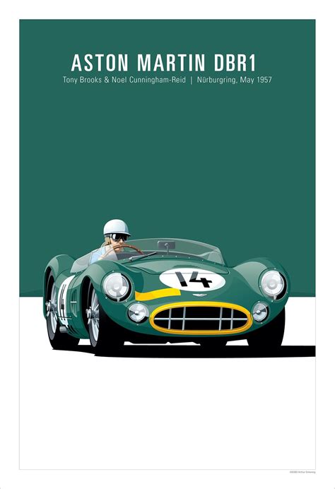 Racing Legends A New Series Of Poster Prints By Arthur Schening