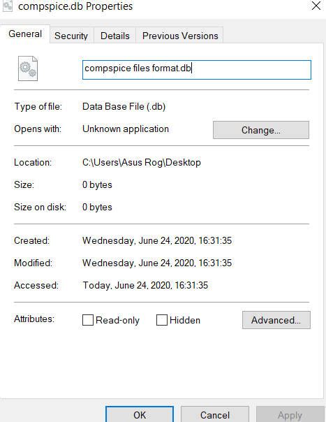 How To Open Db File Format In Windows 10 Compspice