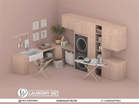 Laundry Set 2022 The Sims 4 Build Buy Curseforge