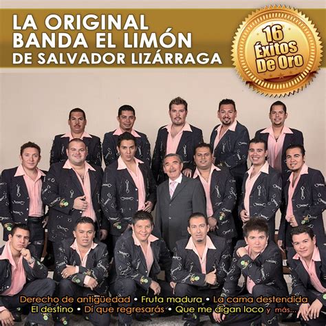 ‎16 Éxitos De Oro La Original Banda El Limón De Salvador Lizárraga De