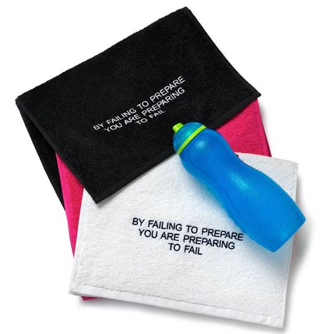 Motivational Quote Gym Towel Tful