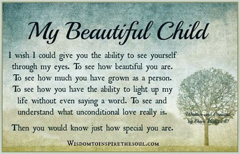 To My Beautiful Child