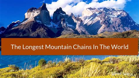 Famous Mountain Ranges