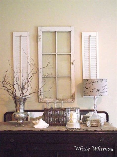 Old Window And Old Shutters Home Decor Decor Home