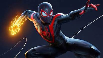 Morales Miles Spider Marvel Wallpapers Games Spiderman