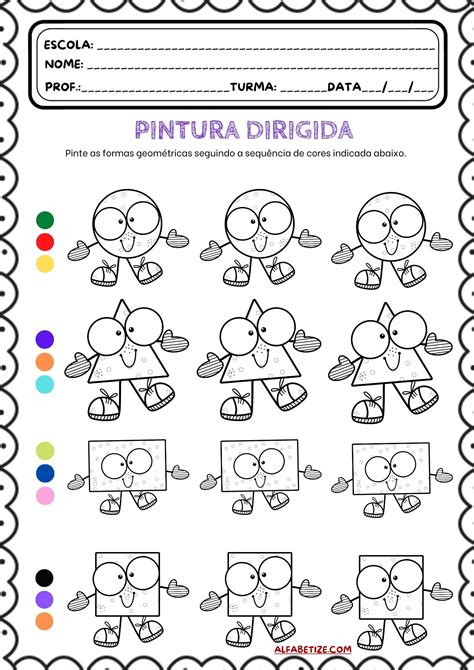 40 Atividades Com Cores Para Imprimir Na EducaÇÃo Infantil