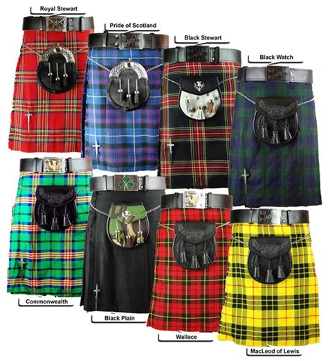 Traditional Gordon Scottish Tartan 5 Yard Scottish Kilt 38 Waist Size