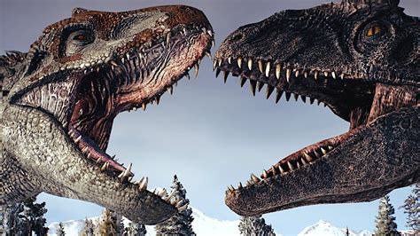 New Giganotosaurus Vs Indominus Rex Jurassic World Evolution The Best