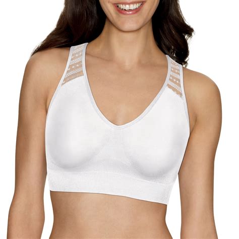 Hanes Cozy With Lace Seamless Pullover Wirefree Bra G49f Base Upc 0001958580421 Walmart