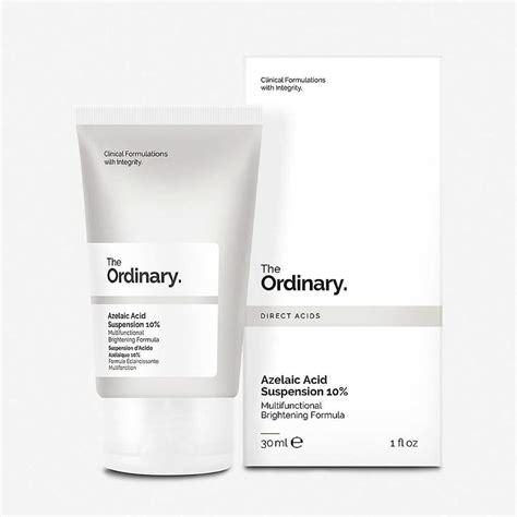 Niacinamide 10% + zinc 1%. The Ordinary Azelaic Acid Suspension 10% 30ml | Beauty Hub