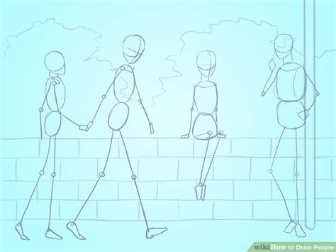 3 Ways To Draw People Wikihow