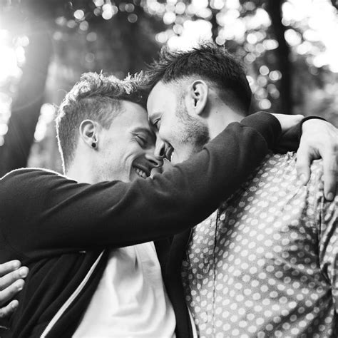 Sweet Gay Male Couple Close Premium Photo Rawpixel