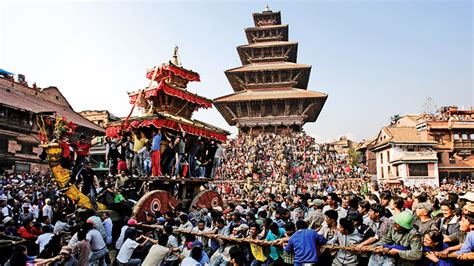 Bisket Jatra Newari Style Of Celebrating New Year In Bhaktapur