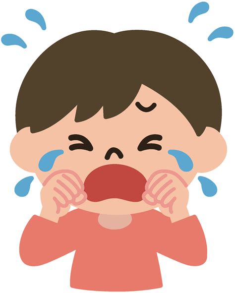 Crying Children Clipart