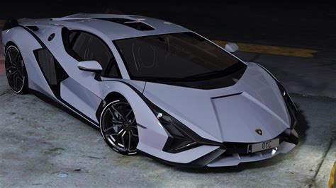 2020 Lamborghini Sian Add On Air Spoiler Gta5
