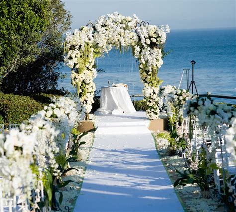 Wedding Ceremony Ideas Flower Covered Wedding Arch Inside Weddings