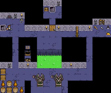 16px Dungeon Sprites 2d Art