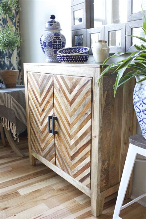 Key details 65w x 17.75d x 76.75h. 56 best Striped/chevron painted furniture images on ...