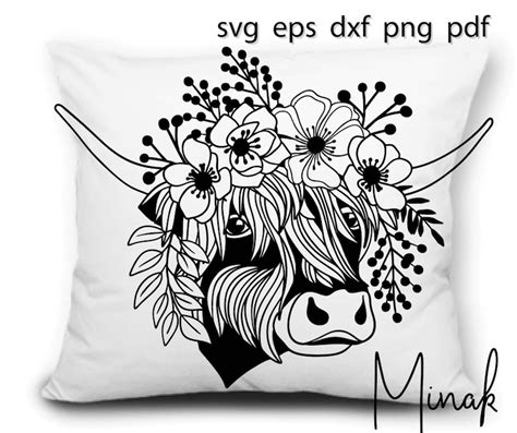 Free 175 Cricut Highland Cow Svg Free Svg Png Eps Dxf File