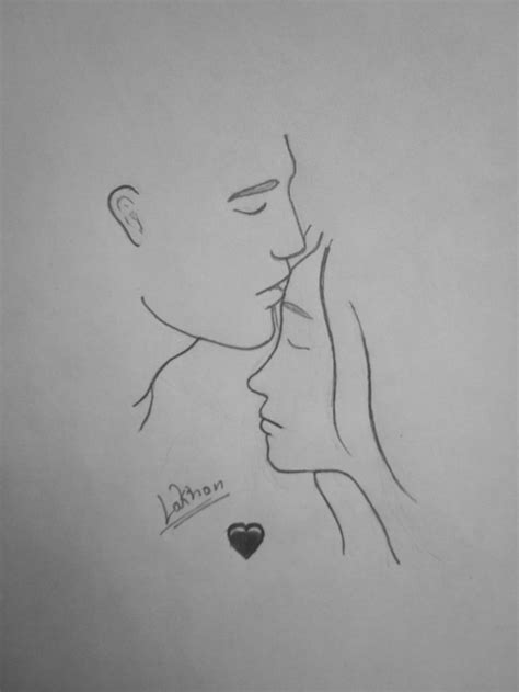 Sketch By Lakhan Bhadauria Love Drawings Couple Easy Love Drawings