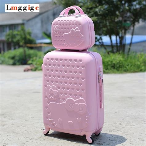 Buy Women Children Luggage Suitcase Hello Kitty Bag
