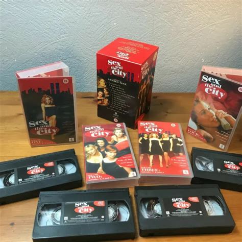 Sex And The City Complete Seriesseason One Box Set 4 Pal Vhs Video
