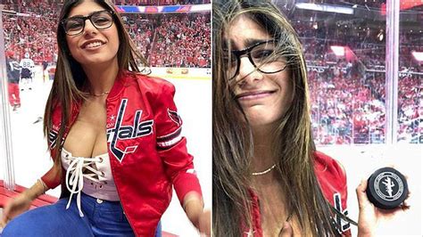 Porn Star Mia Khalifa Will Need Surgery After A Hockey Puck Ruptured Her Breast Implant Nz Herald