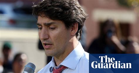 trudeau says he can t recall how many times he wore blackface makeup world news the guardian