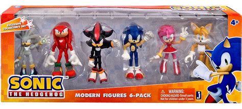 681326657309 Upc Sonic The Hedgehog Sonic Deluxe Set Action Figure 6 Pack