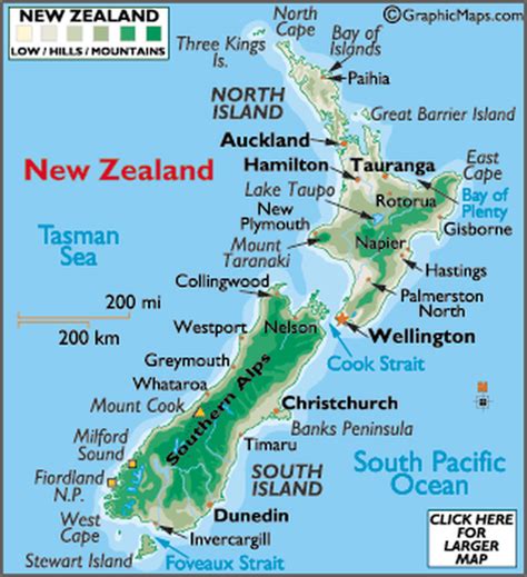 Geographical Features Of Nz New Zealand The Weebly Guide For Students