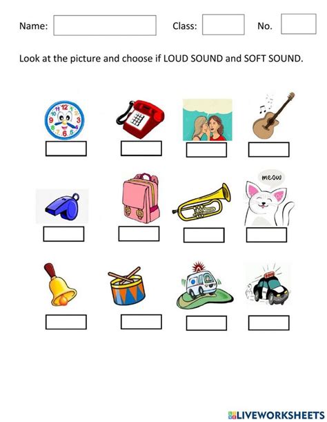 Sound Worksheet For 5 Improve Reading And Science Skills