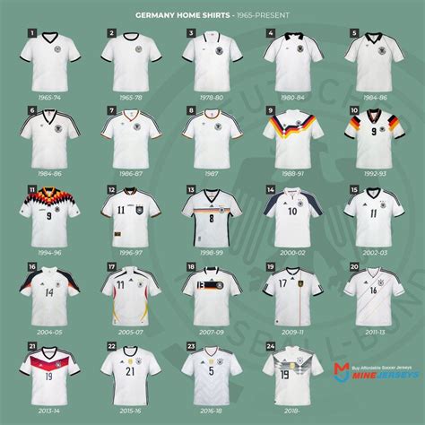Retro Germany Jerseys Classic Football Shirts Soccer Tshirts