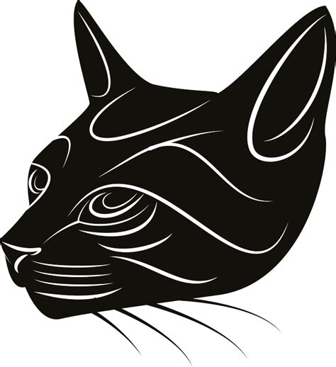 Black Cat Head Clipart Free Download Transparent Png Creazilla