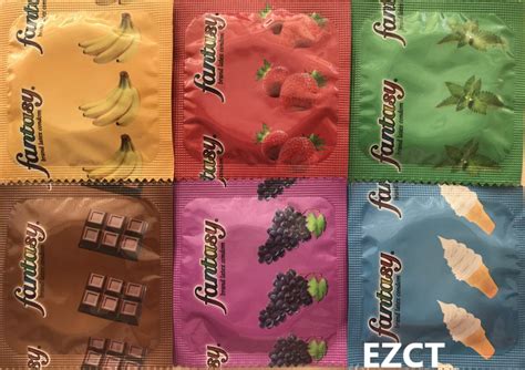 Different Flavored Condoms