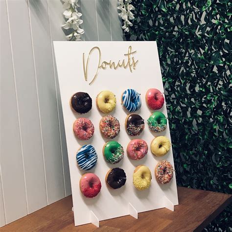 1632 Donut Wall Stand Party Event Decoration Donut Bar Birthday
