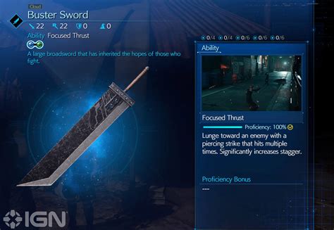 Weapon List How To Get All Weapons Final Fantasy 7 Remake Wiki Guide