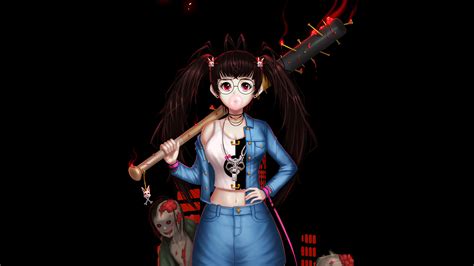 Zombie Fighter Girl 4k Wallpaperhd Anime Wallpapers4k Wallpapers