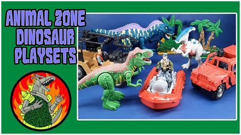 Animal Zone Dinosaur Playsets Youtube
