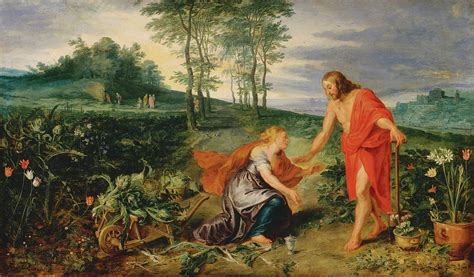 Christ Appears To Mary Magdalene On Easter Morning Noli Me Tangere