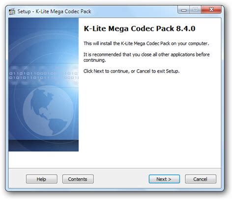 When you take a codec pack, you get a software bundle to facilitate the process so you wouldn't have to find each individually. How to install K-Lite Codec Pack