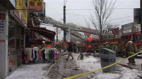 Raw Crews Fight To Get Control Over Chinatown Blaze Citynews Toronto