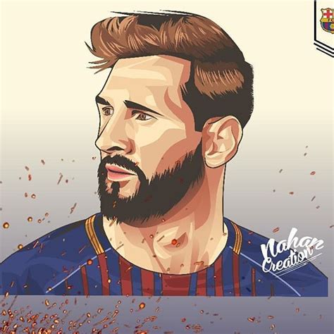 Pin By Alexis On Barcelona Illustration Lionel Messi Wallpapers