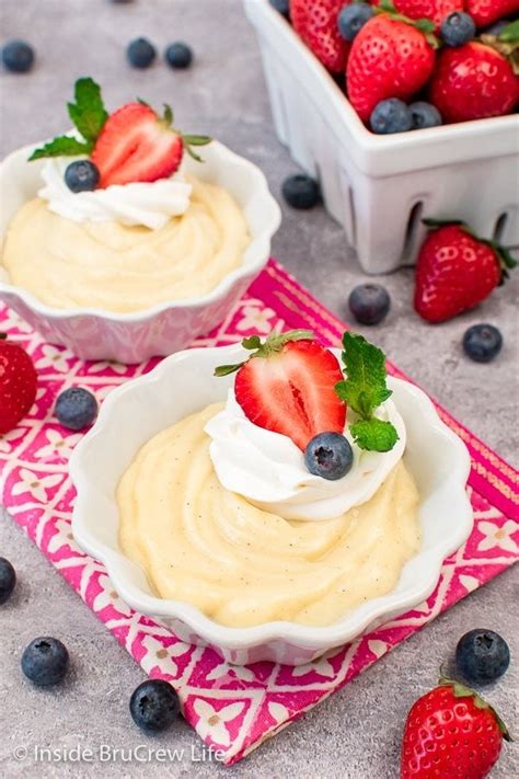 Easy Homemade Vanilla Pudding Recipe Inside Brucrew Life